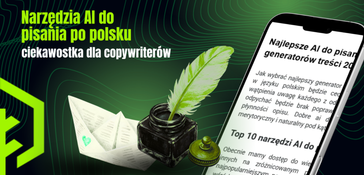 Najlepsze AI do pisania tekstów po polsku — ranking generatorów treści 2026.