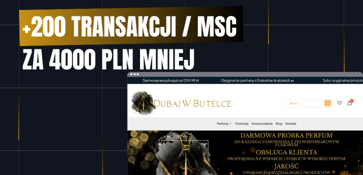Poprawa ROASu z 1084% na 1388% w konkurencyjnej branży perfum